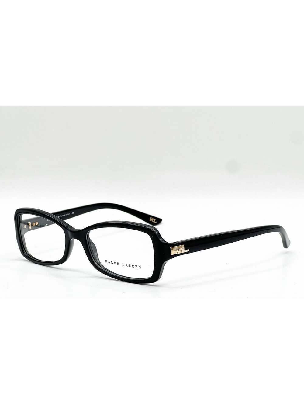 Ralph Lauren Rl 6072 5001 Black Authentic Eyeglasses 50-16-135